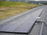 平泉町立平泉中学校屋根設置20kw三菱電機